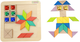 Łamigłówka Masterkidz Montessori Tangram (6955920014573) - obraz 3