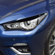 Реснички на Infiniti Q50 черный глянец ABS-пластик - изображение 4