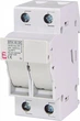 Разъединитель предохранителя ETI EFH 10 2P 25A 1000V DC, держатель предохранителя 10х38 двухполюсный (002540203) - изображение 1