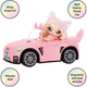 Samochód dla lalek MGA Na! Na! Na! Surprise Soft Plush Convertible (10035051572418) - obraz 5