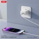 Мережевий зарядний пристрій XO L136 - 20W PD Single port USB-C White (L136_White) - зображення 3