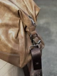 Дорожня сумка з екошкіри David Jones CM 3258 - світло-коричневий - зображення 7