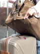 Дорожня сумка з екошкіри David Jones CM 3258 - світло-коричневий - зображення 9