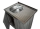 Мойка с тумбой AQUAMARIN BoxWood 800 Gray Onyx (Серый Оникс)+Сифон - изображение 3
