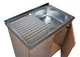 Мойка с тумбой AQUAMARIN BoxWood 800 Beech (Бук)+Сифон - изображение 5