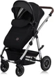 Универсальная коляска 3 в 1 Lionelo Amber Black Silver (LO-AMBER 3IN1 BLACK SILVER) - изображение 2