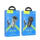 Автомобільний зарядний пристрій HOCO Z49 Level dual port car charger set(Micro) Metal Gray - зображення 5