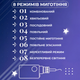 Гірлянда-штора 3*0,7 м 12 фігур, білий(1733054BL)(WB) - изображение 5