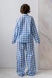 Пижама Forli Пижамный костюм из хлопка с брюками Blue Plaid XL/XXL HL0073-29-69_XL/XXL - изображение 4