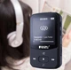 Музичний плеєр RUIZU X52 MP3-плеєр з Bluetooth і вбудованою пам'яттю 8 Гб + карта пам'яті 16 Гб, чорний "S" (89626869) - зображення 4