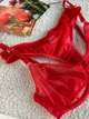 Комплект женского белья SM2214dd Simply sexy красный M - изображение 5