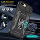 Ударостійкий чохол Camshield Army Ring для Apple iPhone 7 plus / 8 plus (5.5") Чорний / Black - зображення 3