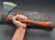 Туристический топор VexShop 38 см, универсальный топор для туризма 1150 г (SF2-2135) - изображение 2