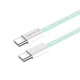 Кабель ColorWay USB Type-C + USB Type-C (M/M), 3.0 А, 1 м, Зелений (CW-CBPDCC061-G) - зображення 6