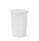 Подставка для столовых приборов d11 см h14.6 см пластиковая One Chef белая круглая - изображение 2