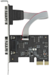 Karta rozszerzeń Delock PCI Express - 2 x Serial RS-232 (4043619899180) - obraz 4