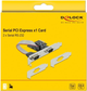 Karta rozszerzeń Delock PCI Express - 2 x Serial RS-232 (4043619899180) - obraz 5