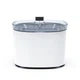 Питний фонтан для котів і собак HONEYGUARIDAN W25PRO 2.5L, з акумулятором 4000mAh і датчиком руху, Білий (025PRO-WHITE) - зображення 1