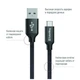 Дата кабель USB 2.0 AM to USB-C 1.0m 2.1А black ColorWay (CW-CBUC003-BK) - зображення 2