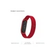 Ремешок для фитнес браслета Armorstandart Braided Solo Loop для Xiaomi Mi Band 4/5/6 Red size S (ARM59182) - изображение 5