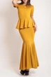 Жіноче плаття Подіум Amalia 20930-MUSTARD S Гірчичний - зображення 1