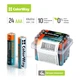 Батарейка ColorWay AAA LR03 Alkaline Power (щелочные) 24шт plastic box (CW-BALR03-24PB) - изображение 1