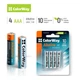 Батарейка ColorWay AAA LR03 Alkaline Power (щелочные) 4 blister (CW-BALR03-4BL) - изображение 2