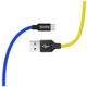 Дата кабель USB 2.0 AM to Micro 5P 1.0m National ColorWay (CW-CBUM052-BLY) - изображение 4