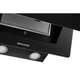 Витяжка кухонна GRANADO Vivares 1614-1200 black glass (GCH336411) - зображення 6