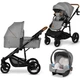 Коляска Lionelo 3 в 1 Mari Tour Grey Stone (LO-MARI TOUR 3IN1 GREY STONE) - изображение 1