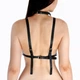 Женская портупея Art of Sex - Delaria Leather harness, Черный XS-M ( SO8306 ) - изображение 2