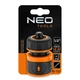 Конектор для шланга Neo Tools для шланга 1/2", з аквастопом, двокомпонентний (15-721) - зображення 7