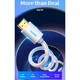 Кабель HDMI M - M, 2.0 м, V2.0, 4K 60Гц, обплетення, Silver Metal Type Vention - изображение 6