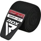 Бинт для спорту RDX на коліна K1 GYM Knee Wraps Full Black (WAH-K1FB) - зображення 4