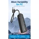 Хаб USB 3.0 -> 3хUSB 3.0/2хTRS Audio/USB Micro 1.0 м. Vention - зображення 3