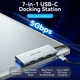 Док-станція USB3.1 Type-C --> HDMI/USB 3.0x3/SD/TF/PD 100W 7-in-1 Vention - изображение 8