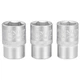 Набор головок Stanley торцевых 1/2" Maxi Drive, с шестигранным профилем, 3 шт: 17, 18, 19 мм. (FMMT17094-0) - изображение 1