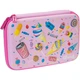 Пенал Cool For School 1 отделение с органайзером розовый (QT-5650-Pink) - изображение 1