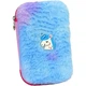 Пенал Cool For School 1 отделение с плюшем и аппликацией Голубой (CF6514-blue) - изображение 1