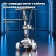 Детский трехколесный электросамокат со съемным сиденьем, подсветкой, Bluetooth-колонкой, универсальный, Серый - изображение 5