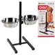 Миски для собак на штативе Flamingo Otis+ H-Stand, 2 шт х 2.5 л - изображение 4