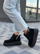 Жіночі черевики демісезонні ShoesBand Чорні натуральна замша 40 (25,5 см) (S22061-1д) - зображення 8