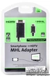 Кабель-перехідник PowerPlant micro USB - HDMI (MHL) 1.8 м (KD00AS1239) - зображення 2