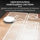 Робот пылесос 2 в 1 для сухой уборки Sokany SK13016W Wi-Fi на аккумуляторе 2600 мА*ч Белый - изображение 6