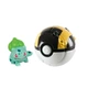 Игровая фигурка Throw 'N' Pop Poke Ball Pokemon Бульбазавр с покеболом 5 см - изображение 2