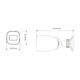IP-видеокамера 2MP TVT TD-9421S3B (D/PE/AR2) White f=2.8mm (77-00145) - изображение 2