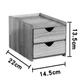 Мини-комод из дерева Кодиан 14 капучино (МНК-143709) - изображение 2