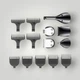 Зручна універсальна триммер машинка для стрижки волосся 6в1 VGR Professional Grooming kit V-106 Золотий - зображення 4