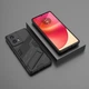 Захисний чохол з підставкою Deexe Bibercas для Motorola Edge 50 Fusion - Black - зображення 5