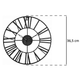 Zegar ścienny Atmosphera z cyframi rzymskimi 37 cm Czarny (3560238323656) - obraz 3